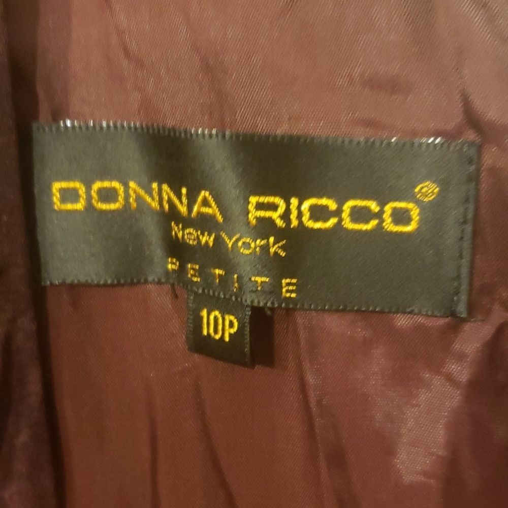 Donna Ricco Petite 10p Floral Dress - Picture 2 of 2